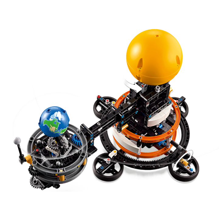 Pianeta Terra e Luna in orbita - Lego Technic 42179