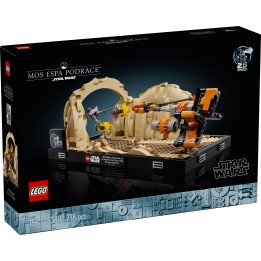 Diorama Gara degli sgusci su Mos Espa - Lego Star Wars 75380