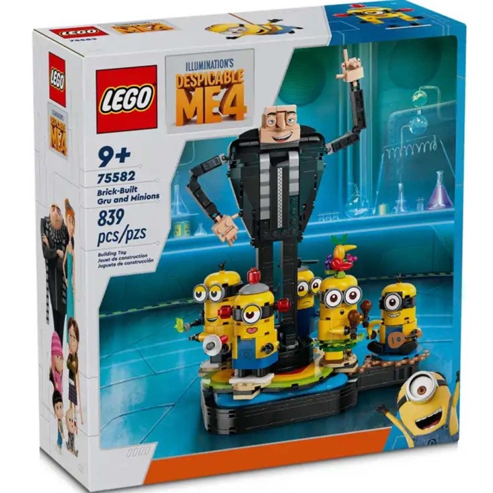 Gru e Minions in mattoncini - Lego Minions 75582