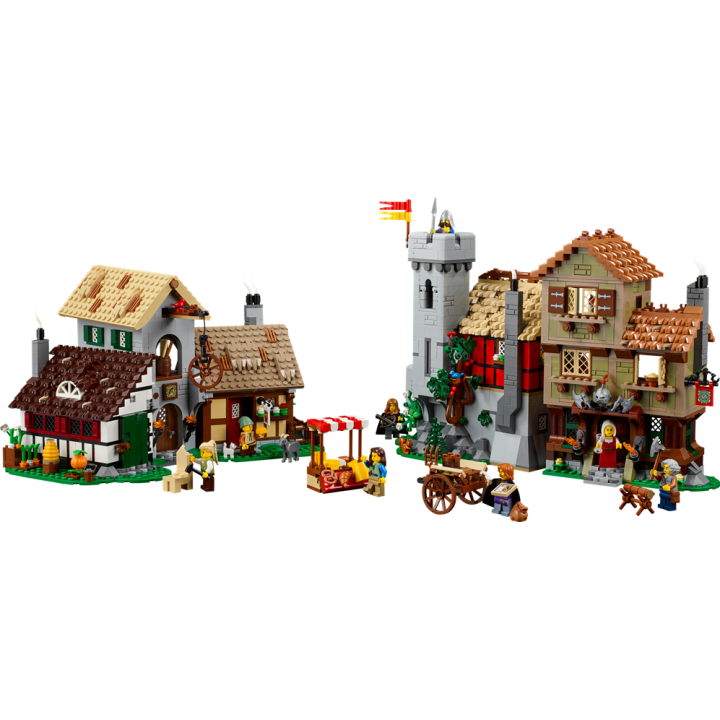 Piazza della città medievale - Lego Icons 10332