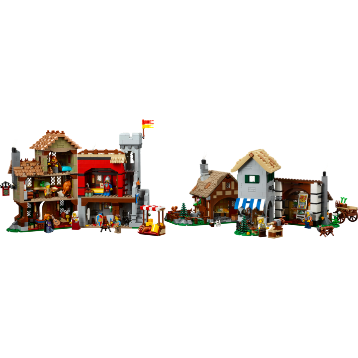Piazza della città medievale - Lego Icons 10332