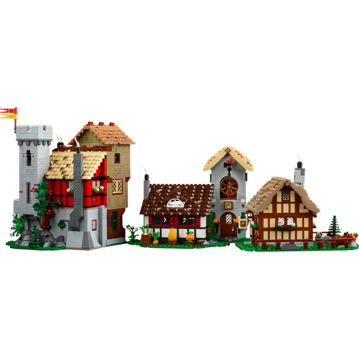 Piazza della città medievale - Lego Icons 10332