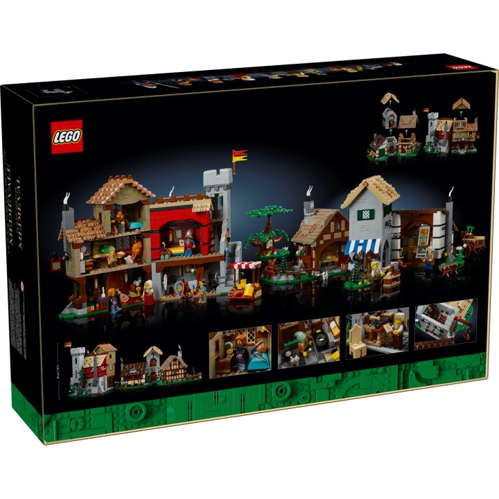 Piazza della città medievale - Lego Icons 10332