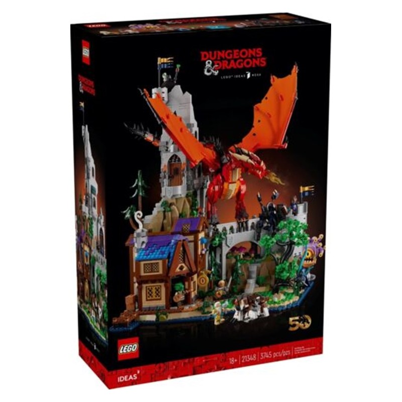 Dungeons & Dragons: Il racconto del Drago Rosso - Lego Ideas 21348
