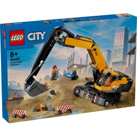 Escavatore da cantiere giallo - Lego City 60420