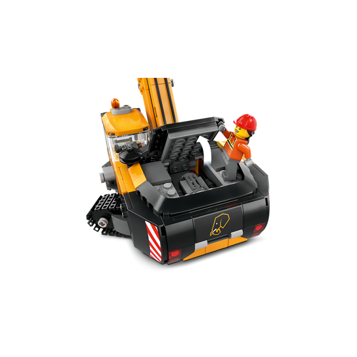 Escavatore da cantiere giallo - Lego City 60420