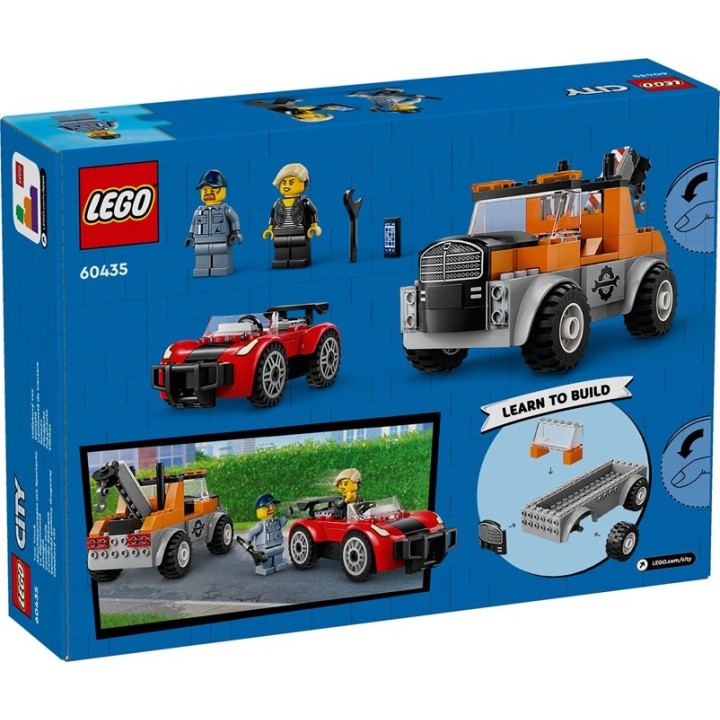 Autogrù e officina auto sportive - Lego City 60435