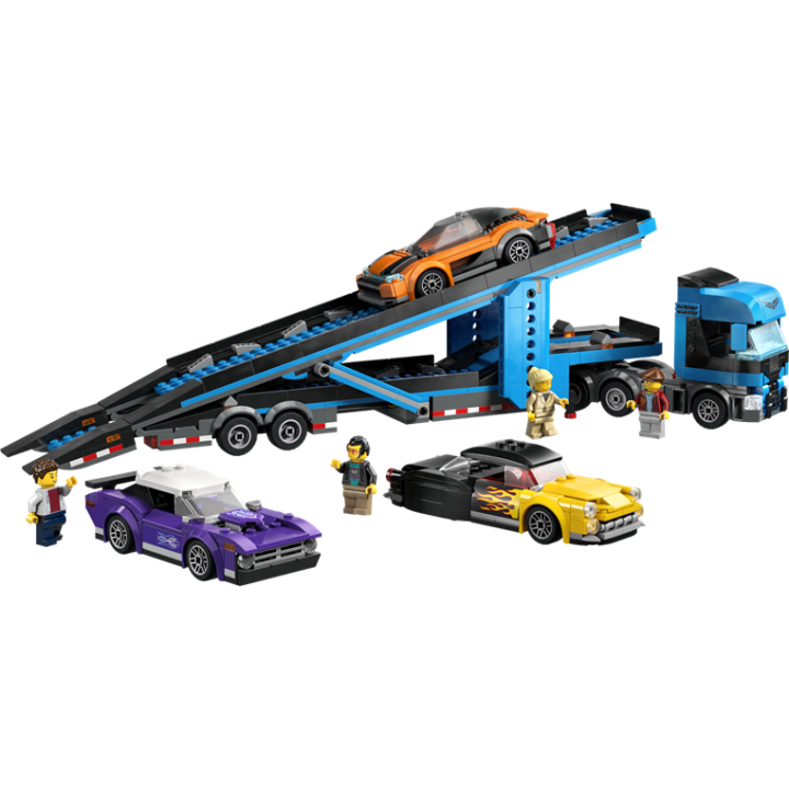 Camion trasportatore con auto sportive - Lego City 60408