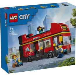 Autobus turistico rosso a due piani - Lego City 60407