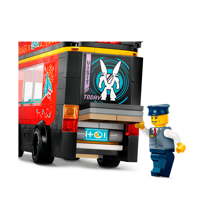 Autobus turistico rosso a due piani - Lego City 60407