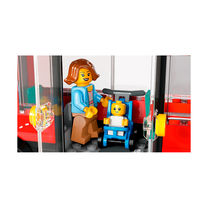 Autobus turistico rosso a due piani - Lego City 60407