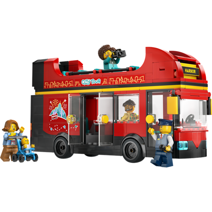 Autobus turistico rosso a due piani - Lego City 60407