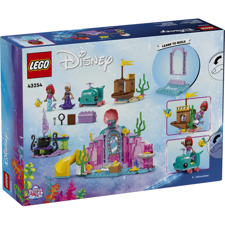 La Caverna di Cristallo di Ariel - Lego Disney 43254