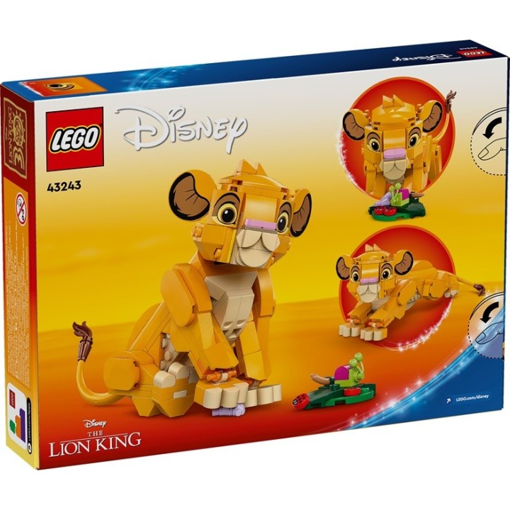 Simba, il cucciolo del Re Leone - Lego Disney 43243