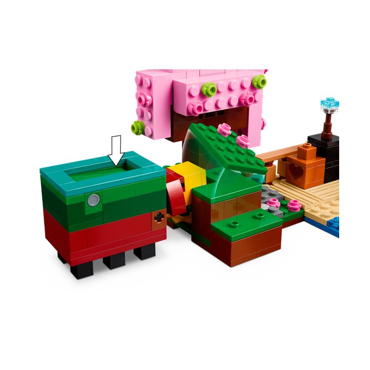 Il giardino del ciliegio in fiore - Lego Minecraft 21260