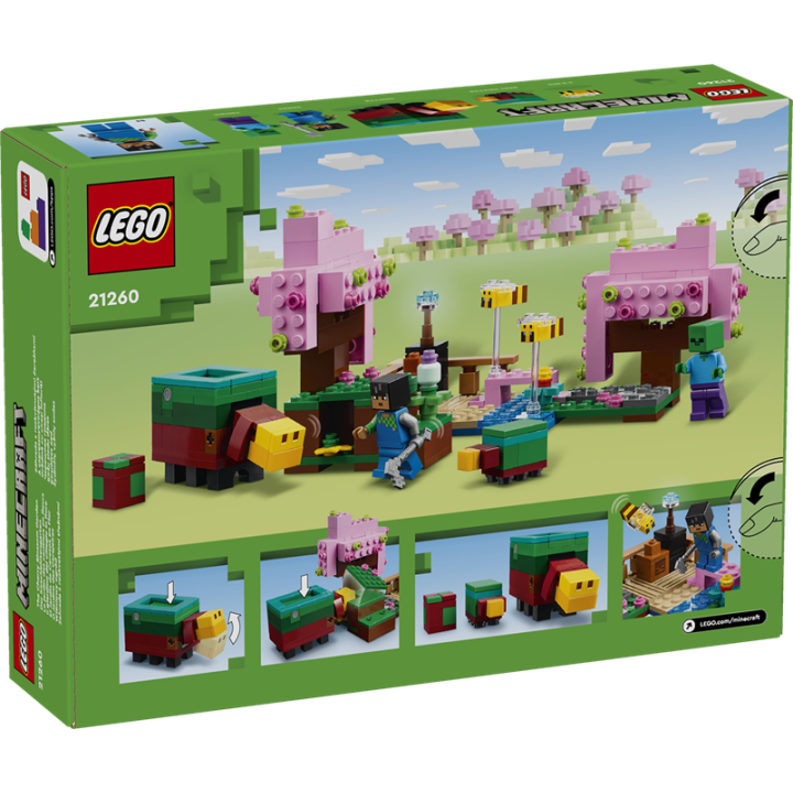 Il giardino del ciliegio in fiore - Lego Minecraft 21260