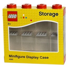 Espositore per 8 minifigure - Rosso - RCL-MD4RD