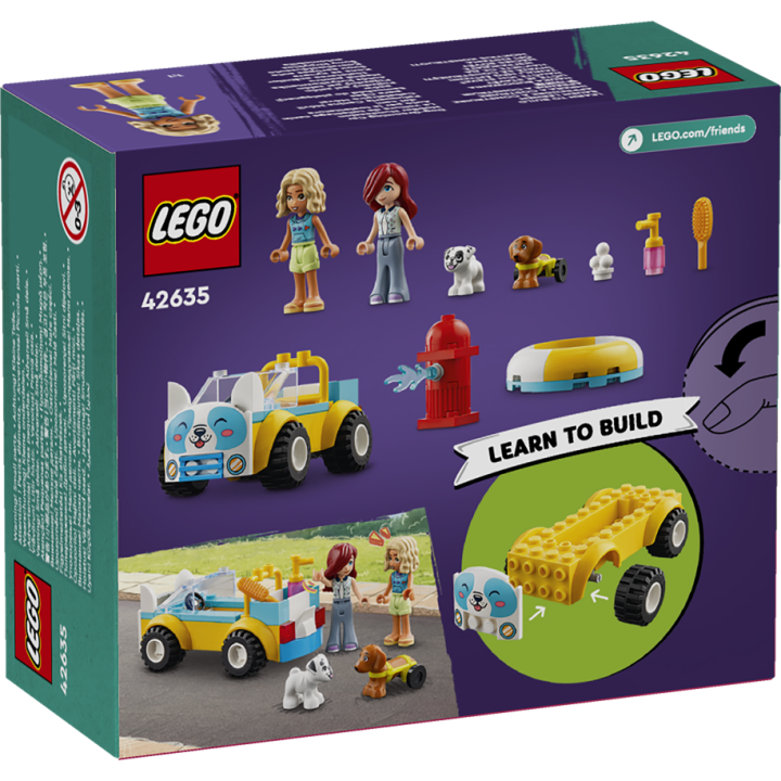 Auto per la toelettatura dei cani - Lego Friends 42635