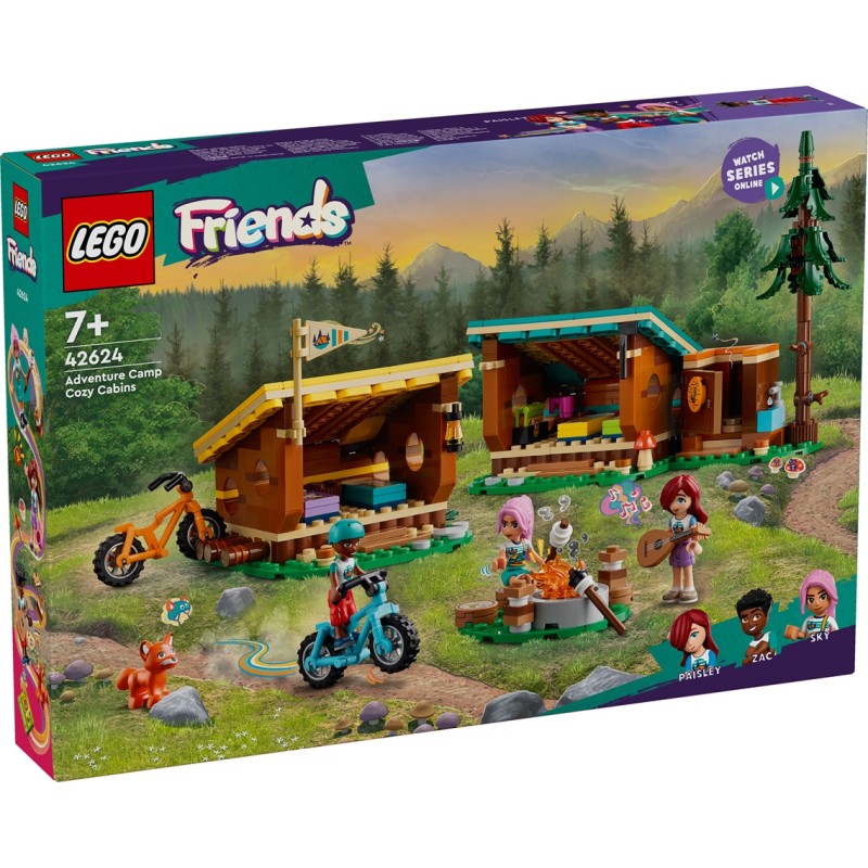 Cabine relax al campo avventure - Lego Friends 42624