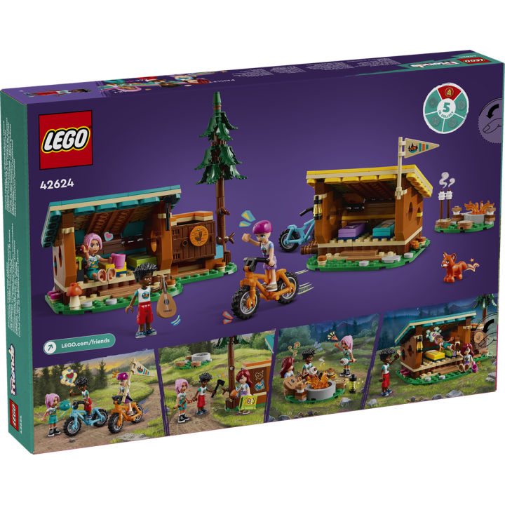 Cabine relax al campo avventure - Lego Friends 42624