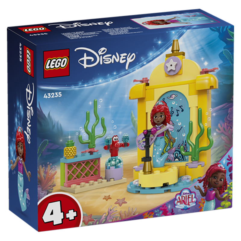 Il palcoscenico musicale di Ariel - Lego Disney 43235