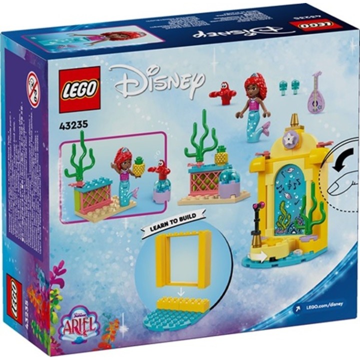 Il palcoscenico musicale di Ariel - Lego Disney 43235