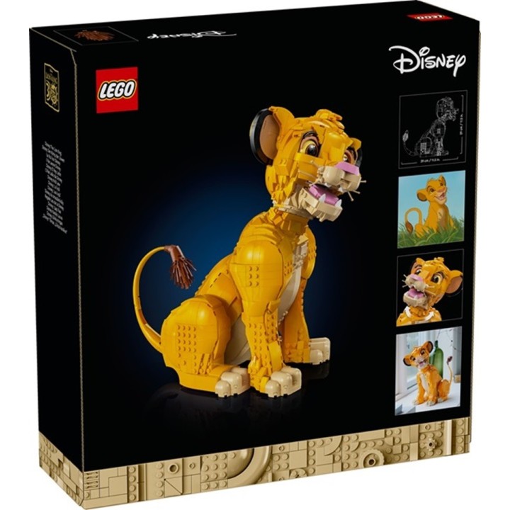 Giovane Simba, Re Leone - Lego Disney 43247
