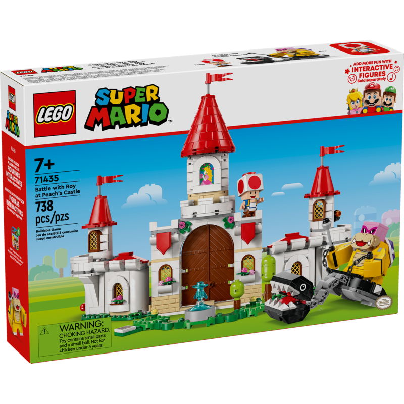 Battaglia con Roy al Castello di Peach - Lego Super Mario 71435