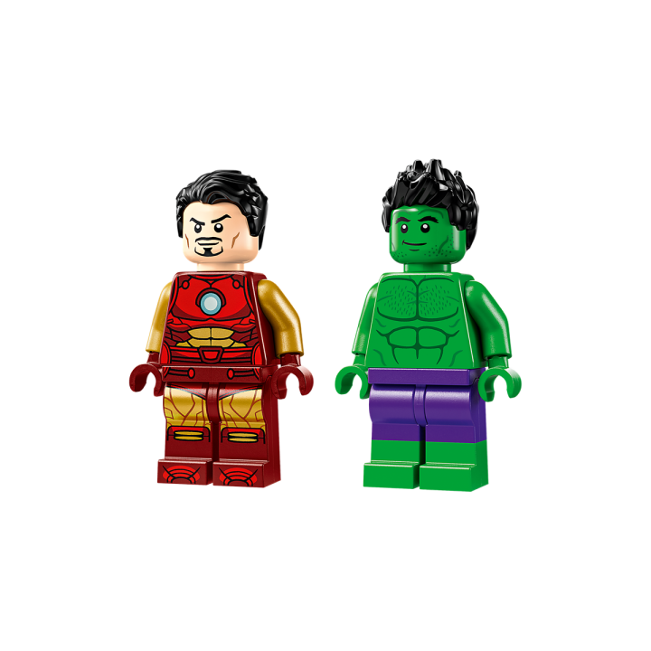 Iron Man con moto e The Hulk - Lego Marvel 76287