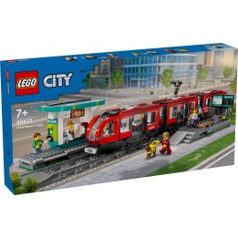 Tram e fermata del tram - Lego City 60423