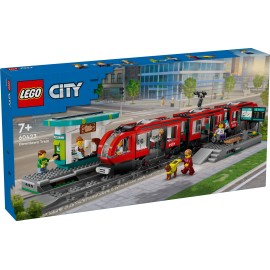 Tram e fermata del tram - Lego City 60423