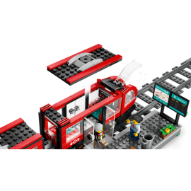 Tram e fermata del tram - Lego City 60423