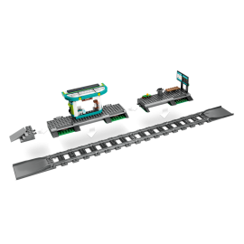 Tram e fermata del tram - Lego City 60423