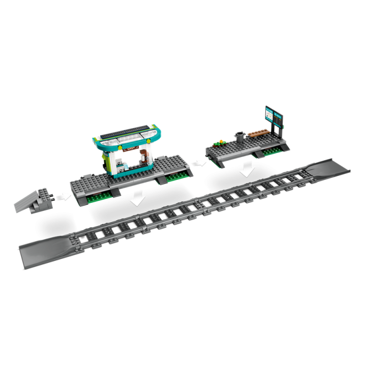 Tram e fermata del tram - Lego City 60423