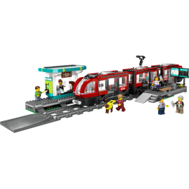 Tram e fermata del tram - Lego City 60423