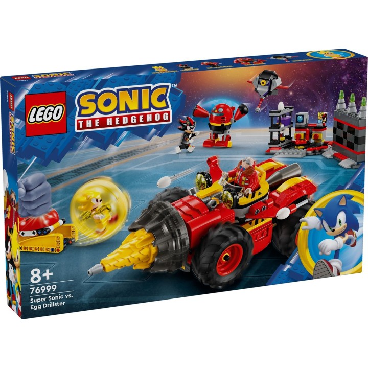 Super Sonic vs. Egg Drillster - Lego Sonic 76999