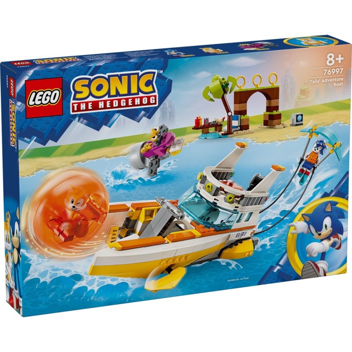 L’aeroscafo delle avventure di Tails - Lego Sonic 76997