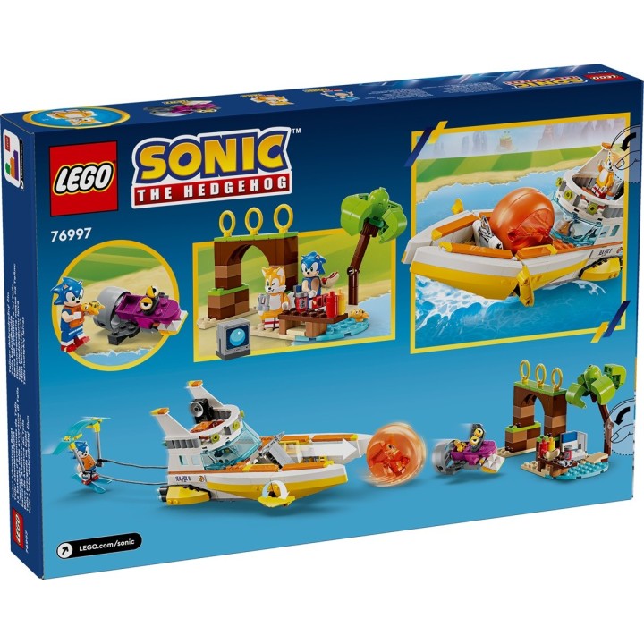 L’aeroscafo delle avventure di Tails - Lego Sonic 76997