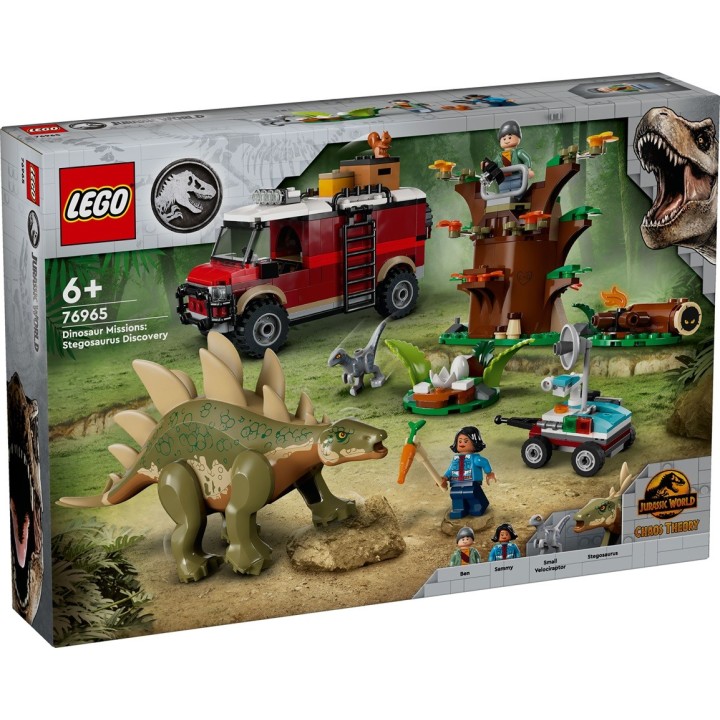 Missione dinosauro: scoperta dello stegosauro - Lego Jurassic World 76965