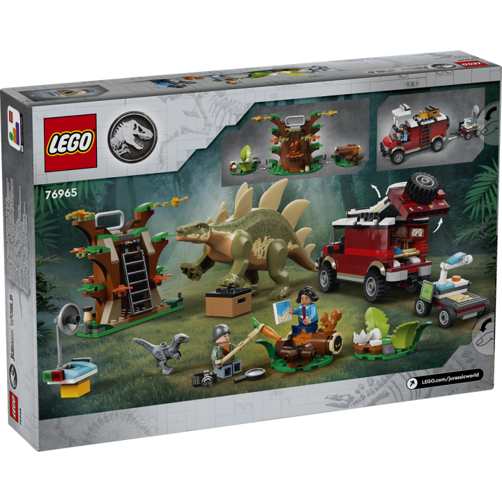 Missione dinosauro: scoperta dello stegosauro - Lego Jurassic World 76965