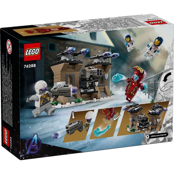 Iron Man e Legione di ferro vs. Soldato Hydra - Lego Marvel 76288