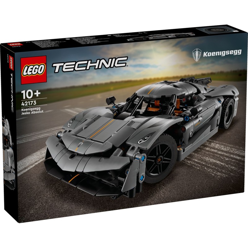 Hypercar Koenigsegg Jesko Absolut grigia - Lego Technic 42173