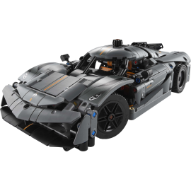 Hypercar Koenigsegg Jesko Absolut grigia - Lego Technic 42173