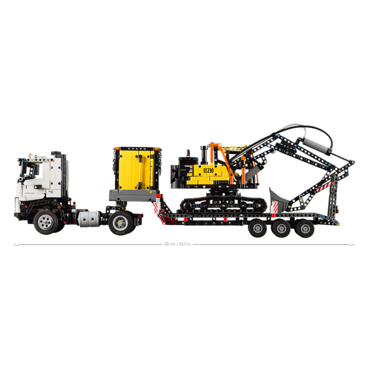 Autocarro Volvo FMX ed Escavatore elettrico EC230 - Lego Technic 42175