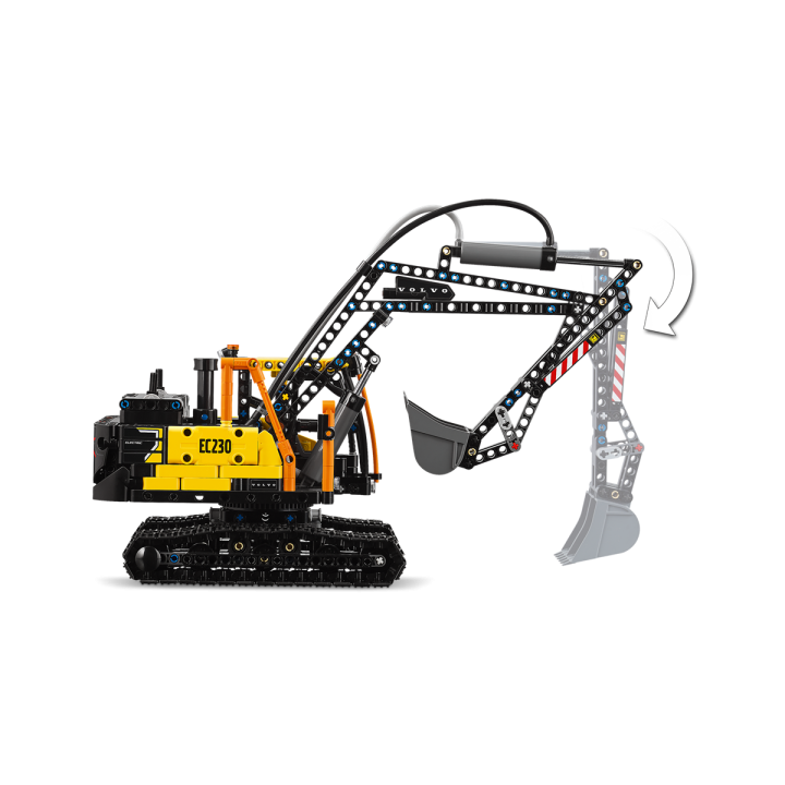 Autocarro Volvo FMX ed Escavatore elettrico EC230 - Lego Technic 42175