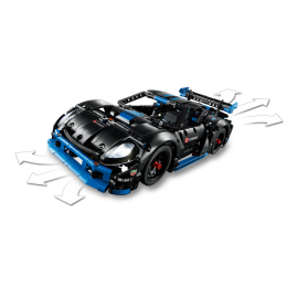 Auto da corsa Porsche GT4 e-Performance - Lego Technic 42176