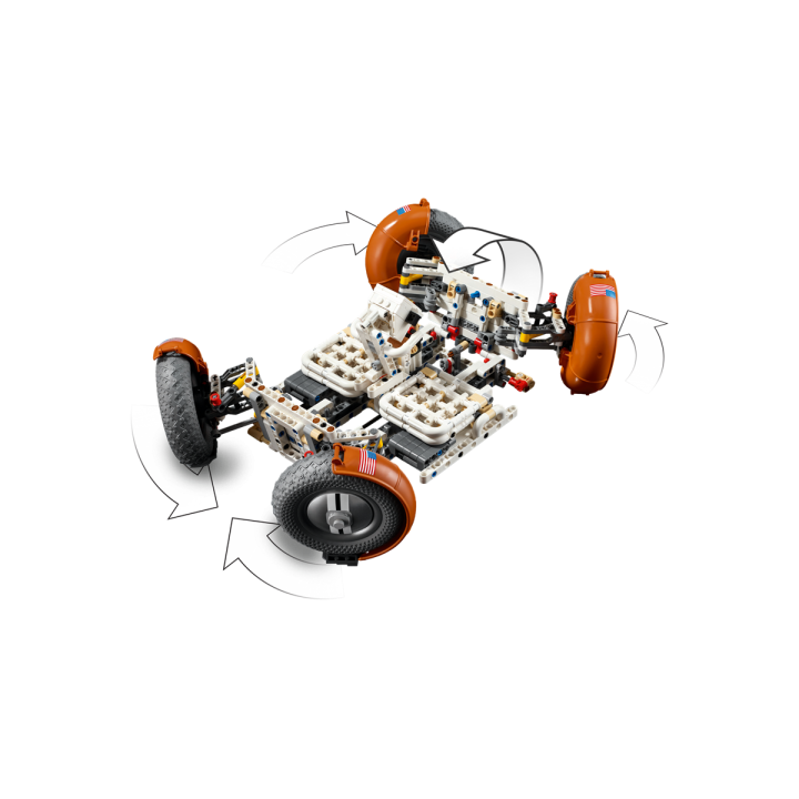 Rover lunare NASA Apollo - LRV - Lego Technic 42182