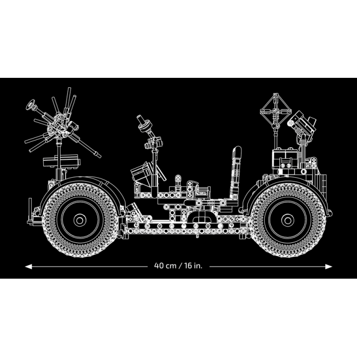Rover lunare NASA Apollo - LRV - Lego Technic 42182