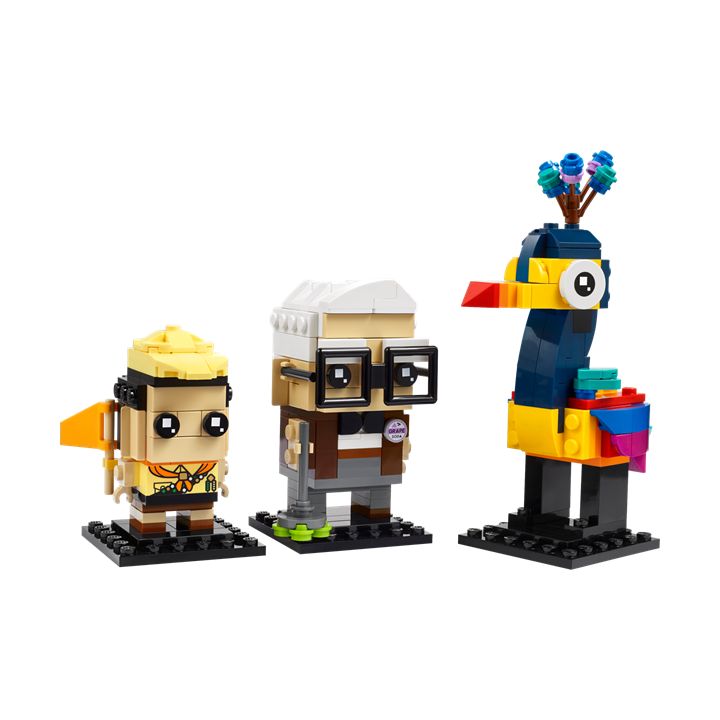 Carl, Russell e Kevin - Lego Disney 40752