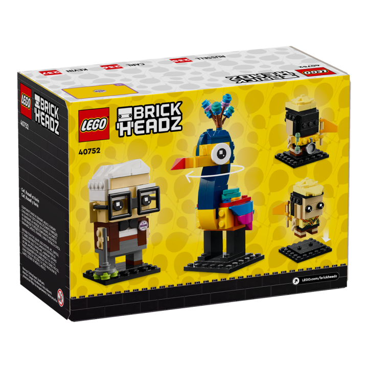 Carl, Russell e Kevin - Lego Disney 40752